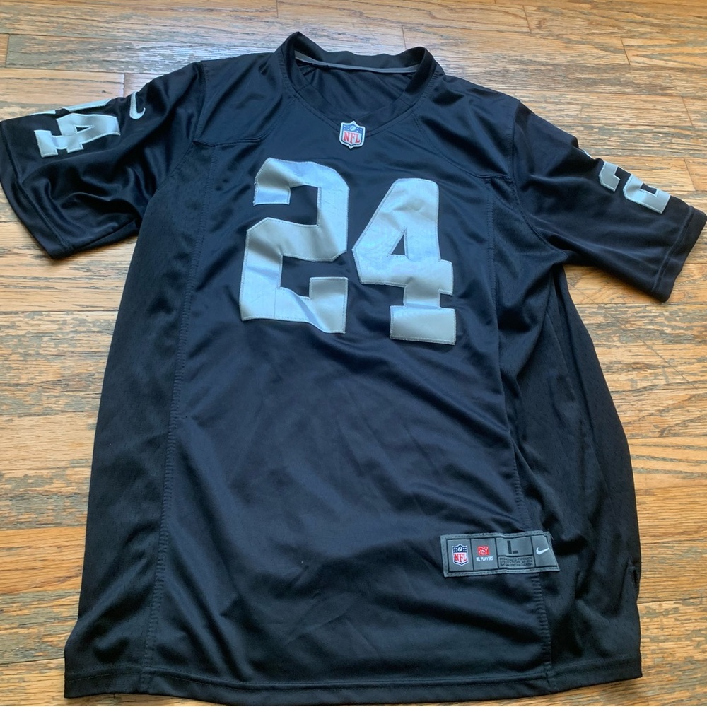 Nike NFL Marshall Lynch Oakland Raiders Football Jersey